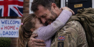 Over 90% of military personnel miss key family moments while serving