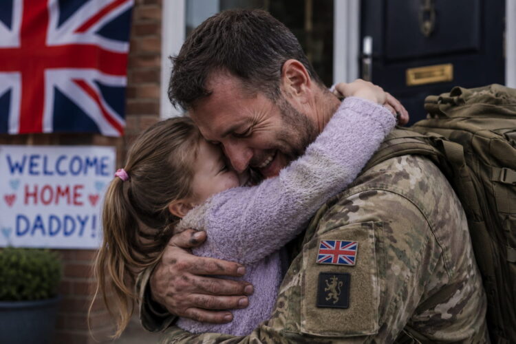 Over 90% of military personnel miss key family moments while serving