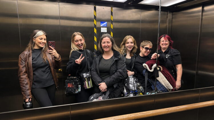 Swindon students work on Rolling Stones music video