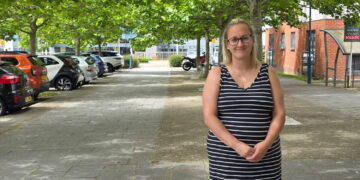 Unsafe Redhouse footpath repaired following complaints from residents