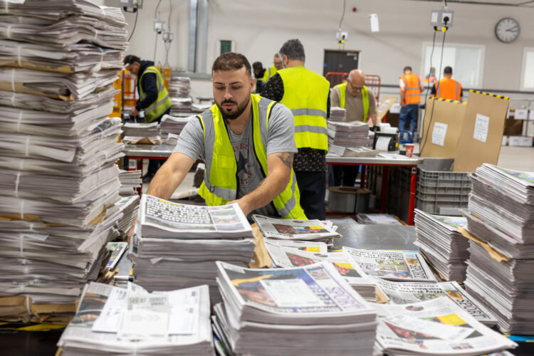 Swindon firm lands £125m-a-year deal to distribute The Sun and The Times