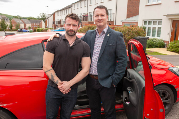 Veteran battling MS spends nights in car while working in Swindon