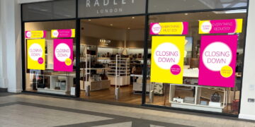 Radley launches major 50% off closing down sale at Swindon outlet