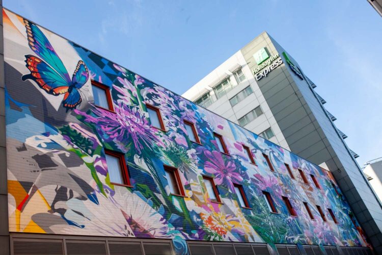 Ibis mural