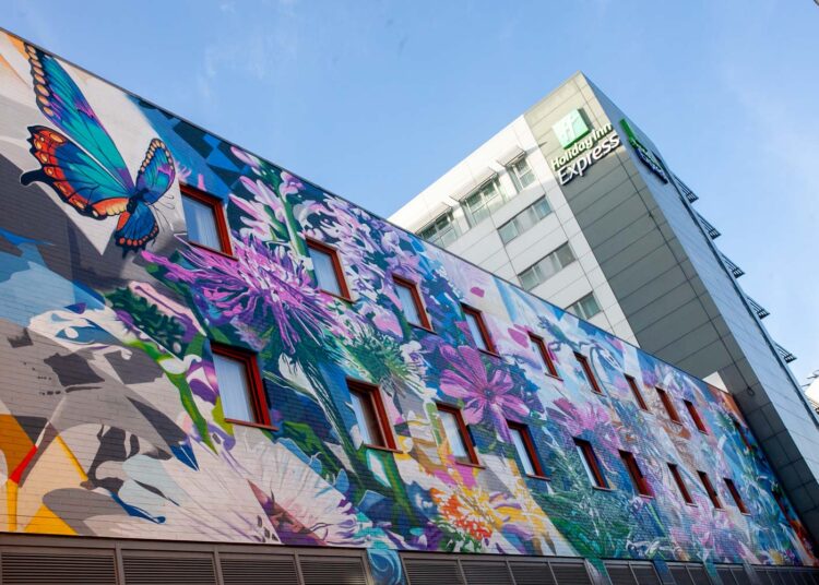 Ibis mural