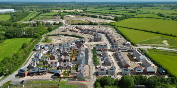 King George Park, part of the wider Lotmead development within the New Eastern Villages programme