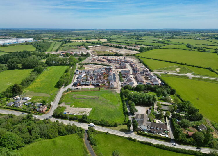 King George Park, part of the wider Lotmead development within the New Eastern Villages programme