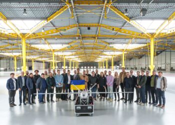 Ukraine’s battlefield tech leaders visit Swindon for UK investment summit tour