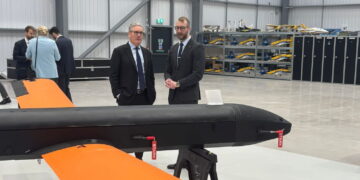 PM makes quiet visit to Swindon to shout about town’s defence sector