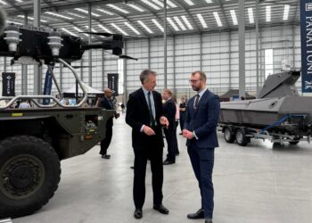 GALLERY: New Defence Secretary Dan Jarvis unveils Europe’s largest drone testing centre in Swindon