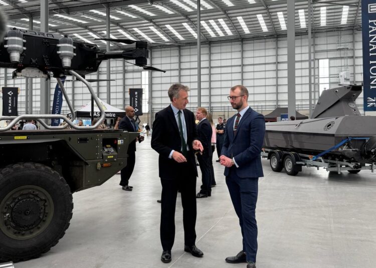 GALLERY: New Defence Secretary Dan Jarvis unveils Europe’s largest drone testing centre in Swindon