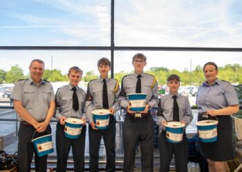 Swindon Air Cadets raise £300 during successful Asda fundraiser