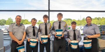 Swindon Air Cadets raise £300 during successful Asda fundraiser
