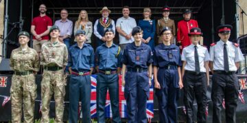 Community comes together at Lydiard Park for Armed Forces Day