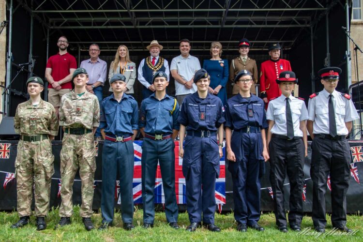 Community comes together at Lydiard Park for Armed Forces Day