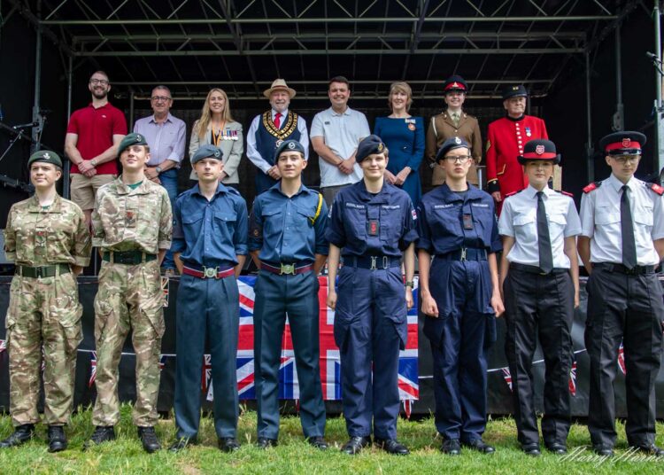 Community comes together at Lydiard Park for Armed Forces Day
