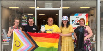 Swindon Pride Hub marks first year back at The Brunel