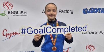 Swindon gymnast crowned English champion after national medal haul