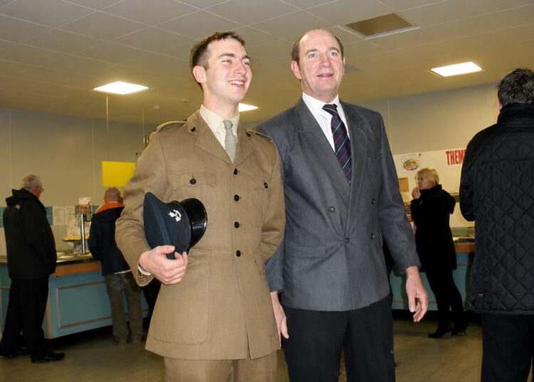 From Westminster to Sandhurst, why Swindon MP is putting the uniform back on