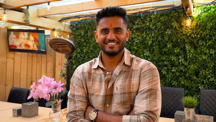 Indian Premier League star Urvil Patel welcomed by Swindon fans