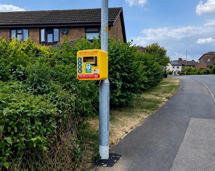Four new public defibrillators installed across West Swindon parish