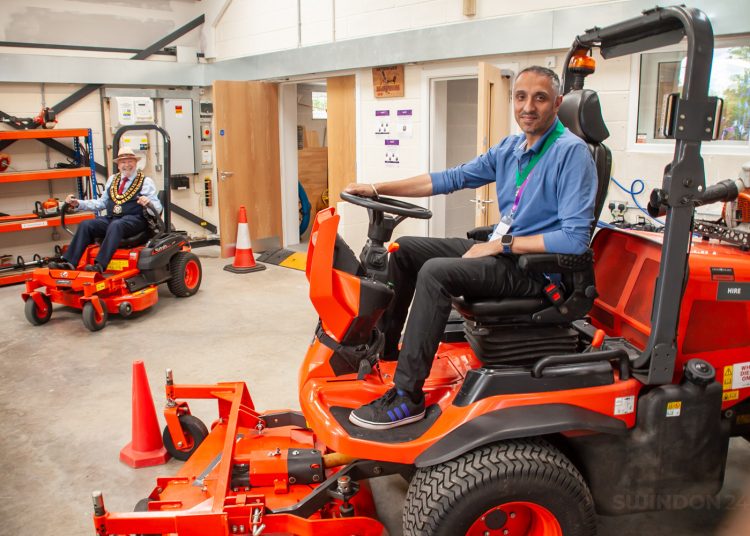 Haydon Wick opens new eco-friendly base for grounds maintenance team