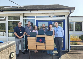 Wiltshire tech company backs laptop donation for school children