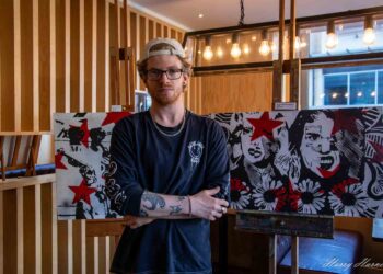 Artist challenges perceptions of Swindon in eye-catching SWDN exhibition