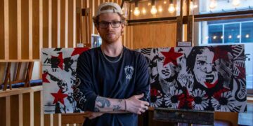 Artist challenges perceptions of Swindon in eye-catching SWDN exhibition