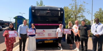 Charity bus launched to support Great Western Hospital charity