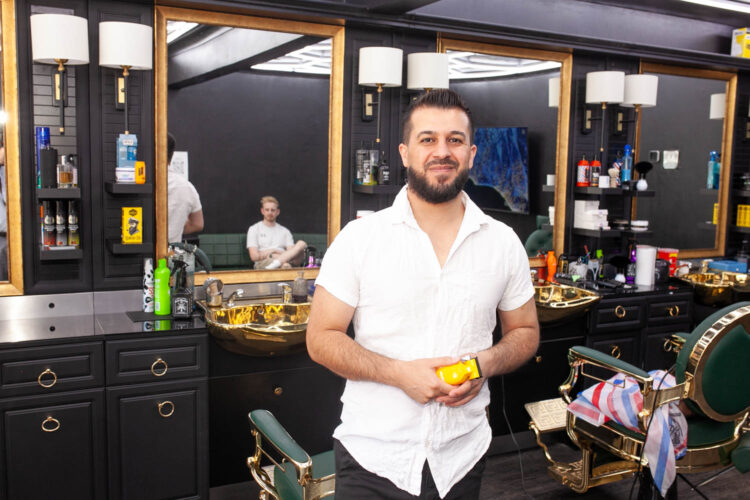From Iraq to Old Town, barber builds thriving business in Swindon