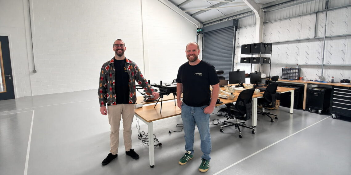 MP Will Stone with Shadowlink CEO Nathan Flye