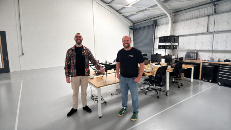 MP Will Stone with Shadowlink CEO Nathan Flye
