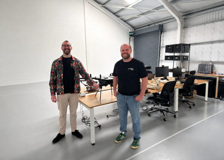 MP Will Stone with Shadowlink CEO Nathan Flye