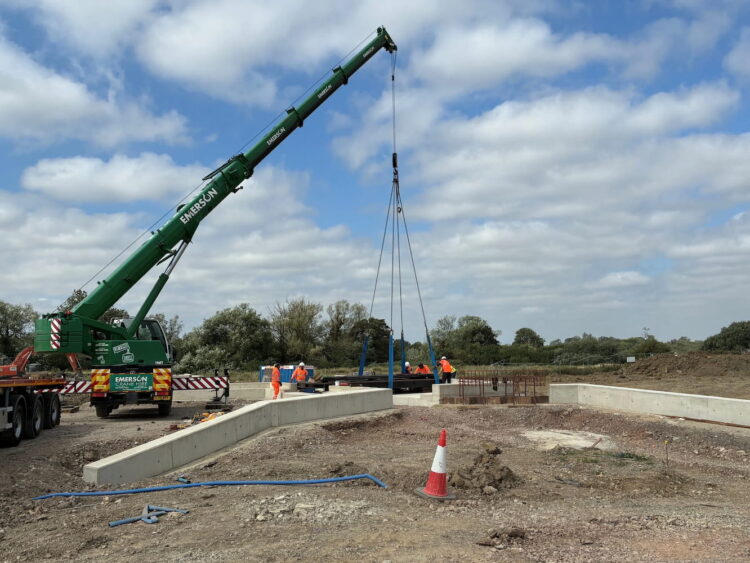 New swing bridge marks major milestone in Wichelstowe canal restoration
