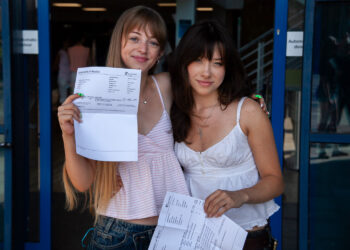 A-level results day yesterday: Swindon students celebrate as pass rate rises