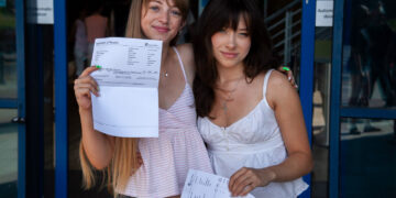 A-level results day yesterday: Swindon students celebrate as pass rate rises