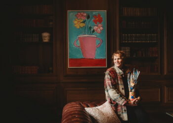 Avebury stones and historic manor inspire artist’s new collection