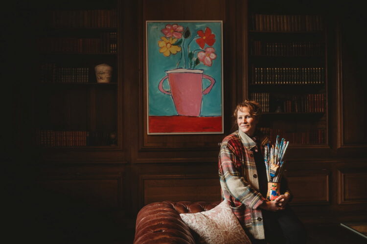 Avebury stones and historic manor inspire artist’s new collection