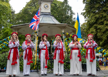 More than 5,000 people fill Town Gardens for UkraineFest 2026