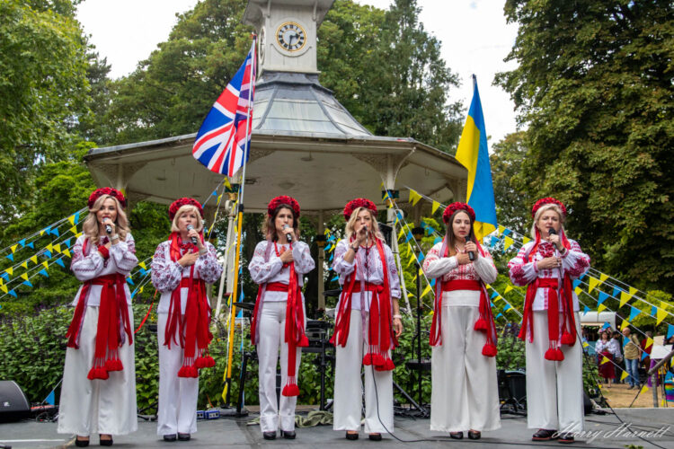 More than 5,000 people fill Town Gardens for UkraineFest 2026
