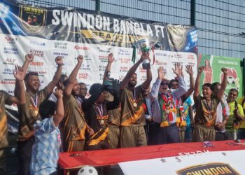 Over 1,000 gather as Swindon’s Bangladeshi community unites through football