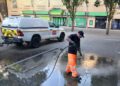 Swindon town centre power-washing begins in major clean-up campaign