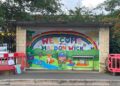 Children’s ideas transform vandalised Haydon Wick bus shelter