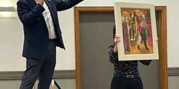 Fine art auction raises more than £7,500 for Prospect Hospice