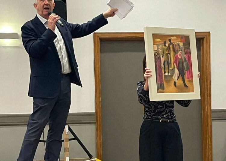 Fine art auction raises more than £7,500 for Prospect Hospice