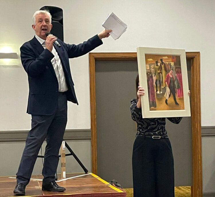 Fine art auction raises more than £7,500 for Prospect Hospice