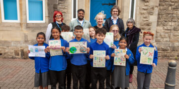 Schoolchildren tell adults to clean up their act as Eastcott fights fly-tipping