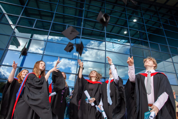GALLERY: Paralympic champion shares his toughest battle at New College Swindon graduation