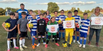 Football club backs dog poo crackdown as 450 children use pitches